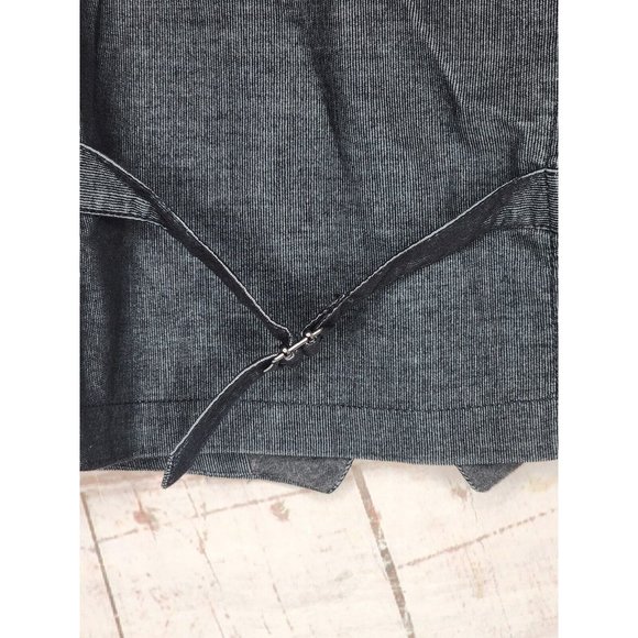 Barr 3 Woven-Hang Black Sea Medium Grey Hooded Full Zip Vest - Picture 9 of 11